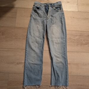 Abercrombie & Fitch Light Blue High Rise Jeans
